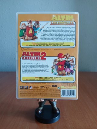 DVD Alvin y las Ardillas 1 y 2