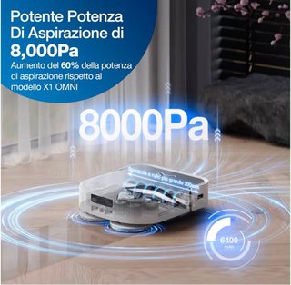 DEEBOT X2 OMNI Aspirapolvere Lavapavimenti Nuovo