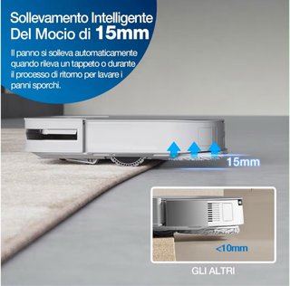 DEEBOT X2 OMNI Aspirapolvere Lavapavimenti Nuovo