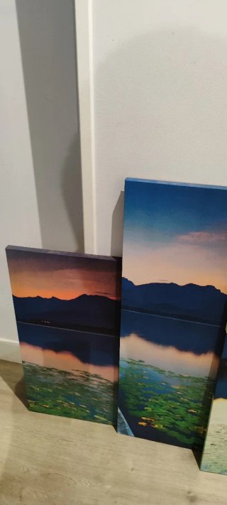 Cuadros Decorativos Lienzo Paisaje Lago