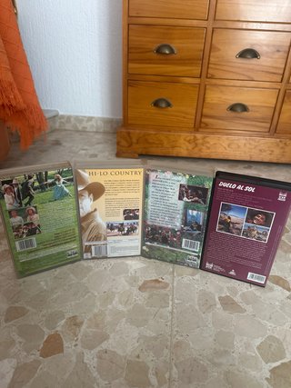 Lote 9 Películas VHS Drama,Romance,Western