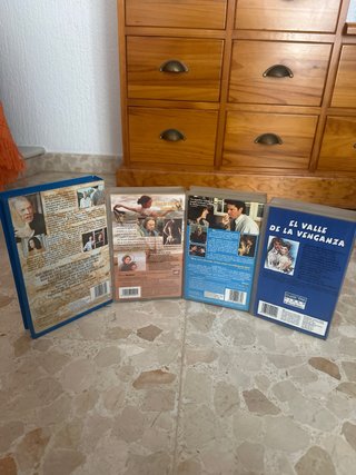 Lote 9 Películas VHS Drama,Romance,Western