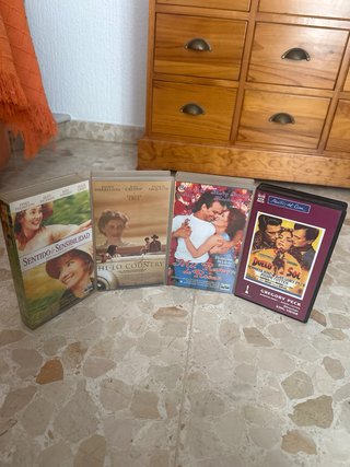Lote 9 Películas VHS Drama,Romance,Western