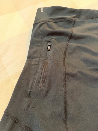Mallas cortas ajustadas Nike Dri-Fit L Negras