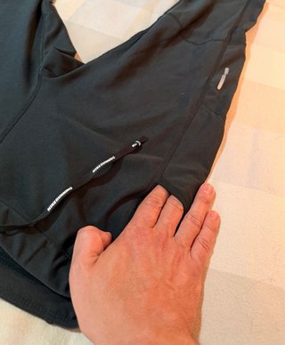 Mallas cortas ajustadas Nike Dri-Fit L Negras