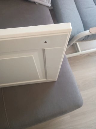 Puerta cocina Bodbyn blanco hueso