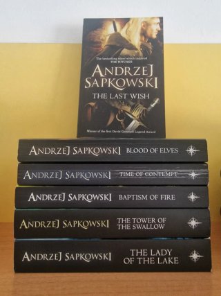 Colección libros the Witcher (inglés)