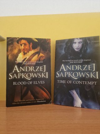 Colección libros the Witcher (inglés)