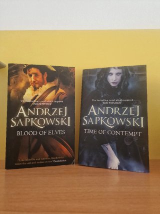 Colección libros the Witcher (inglés)