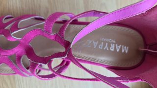 Sandalias Marypaz Talla 40 Fucsia