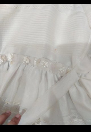 Vestido de Comunión Blanco TALLA 115