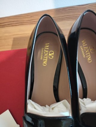 Mocassini Valentino Garavani Vlogo Neri NUOVI
