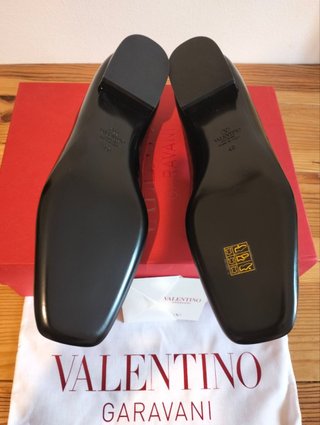 Mocassini Valentino Garavani Vlogo Neri NUOVI