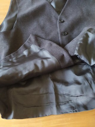 Gilet uomo grigio