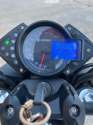 Moto Keeway RKS 125 Blanca esta nueva! 4.392km