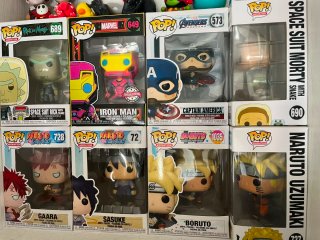 Funko Pop! Marvel, Naruto, Rick & Morty...