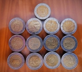 Pack 13 Monedas 2€ Conmemorativas Francia