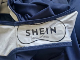Bañador Moldeador Azul Marino SHEIN Talla 0XL