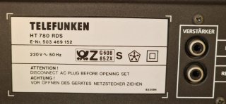 Receptor HiFi Telefunken