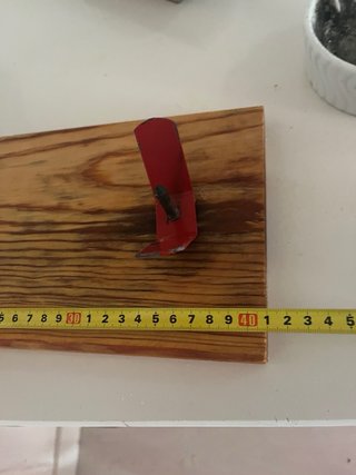 Jamonero / Paletero de madera y metal
