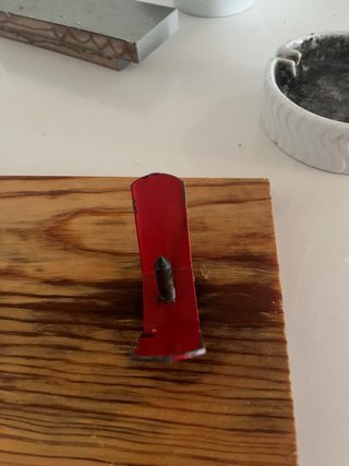 Jamonero / Paletero de madera y metal