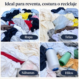 OPORTUNIDAD — LOTE GRANDE DE MATERIAL TEXTIL