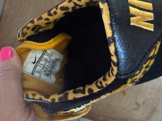 Deportivas Nike leopardo negras Unisex
