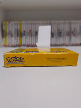 Pokemon Amarillo Edición Especial Pikachu Game Boy