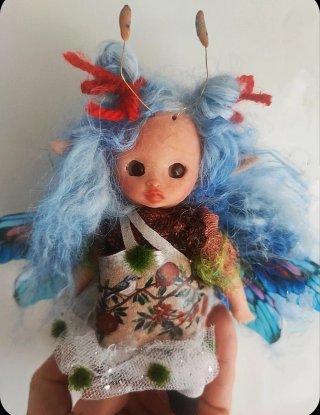 Figura Hada Artesanía Única Decorativa