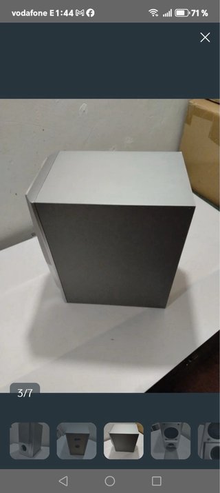 Subwoofer JVC Gris/Plata