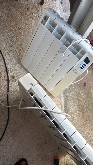 6 Radiadores Acesol Blancos