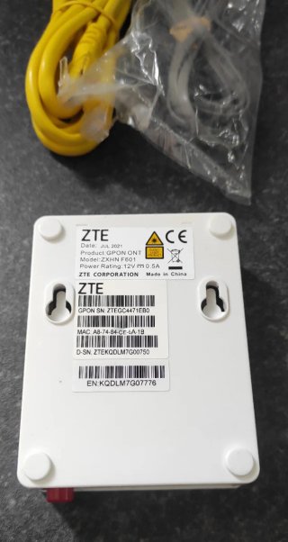 Pack Fibra Óptica: Router Sagemcom + ONT