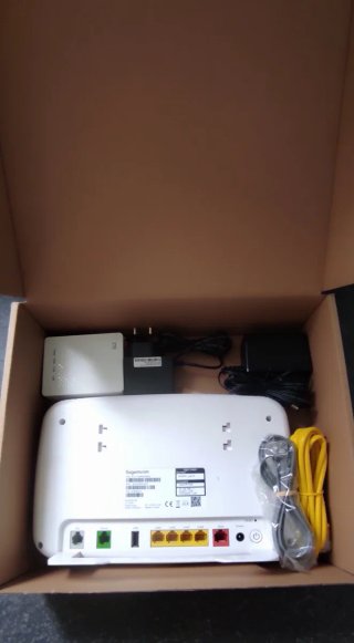Pack Fibra Óptica: Router Sagemcom + ONT