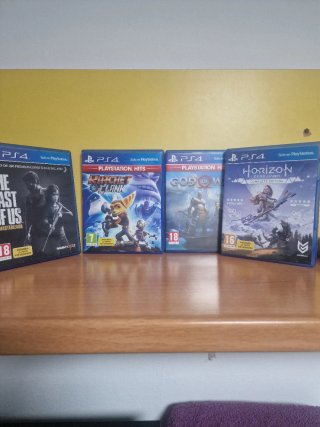 Pack de 5 juegos PS4