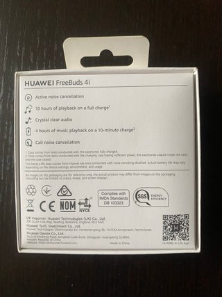 Huawei FreeBuds 4i Bianco