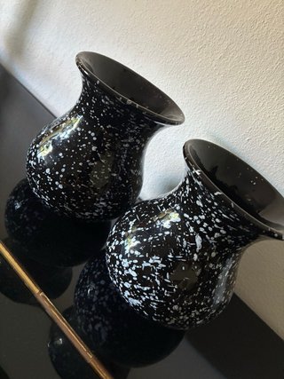 Coppia vasi in ceramica