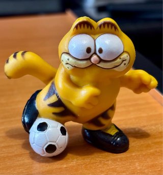 Set 4 Figuras GARFIELD SPORTS Vintage 1981 NUEVAS