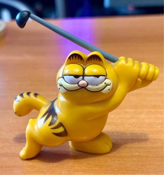 Set 4 Figuras GARFIELD SPORTS Vintage 1981 NUEVAS