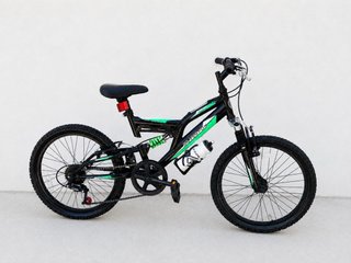 Bicicleta Infantil Silverfox Negra/Verde