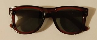 Gafas de sol montura marrón