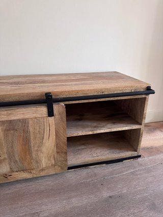 Mueble TV Sklum Madera y Metal