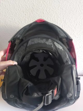 Casco BMW System V Rojo Talla 60-61
