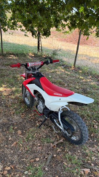 Honda CRF 110 Motocross 2016 Semiautomatica Roja