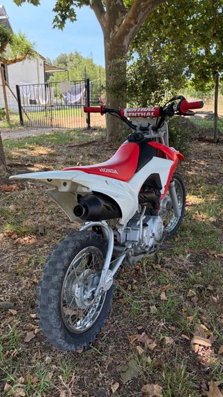 Honda CRF 110 Motocross 2016 Semiautomatica Roja