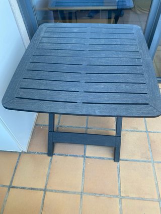 Mesa y Silla Plegable Estilo Camping
