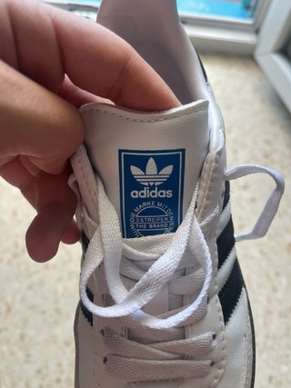 Zapatillas Adidas Samba OG Blancas y Beige