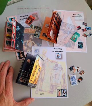 Álbum de cromos Star Wars