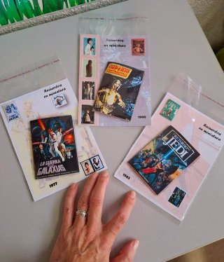 Álbum de cromos Star Wars