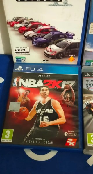 Lote 4 Juegos PS2, PS3, PS4: WRC, F1, MotoGP, NBA