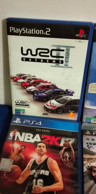 Lote 4 Juegos PS2, PS3, PS4: WRC, F1, MotoGP, NBA